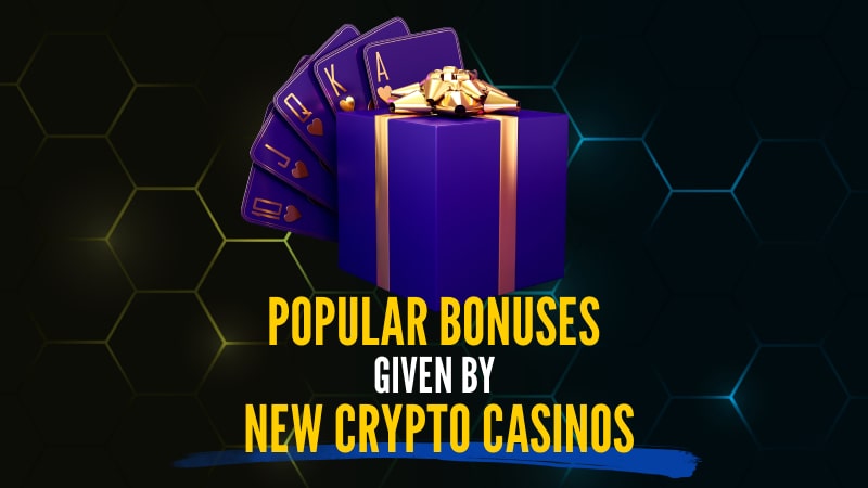 New crypto casinos bonus