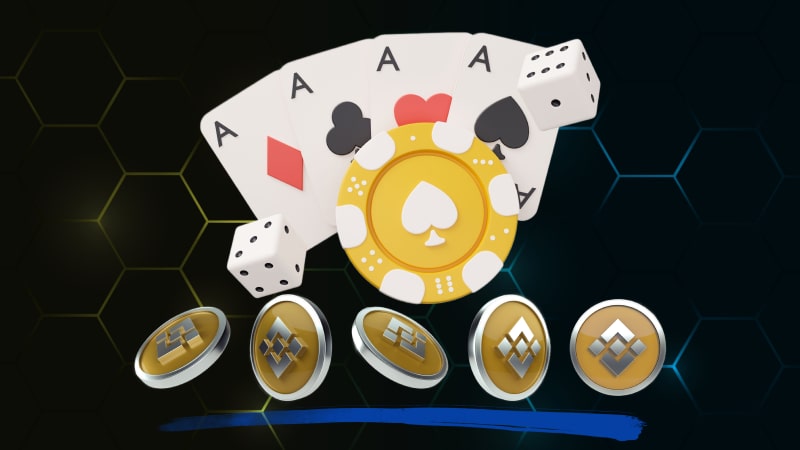 Binance coin casinos and tables games